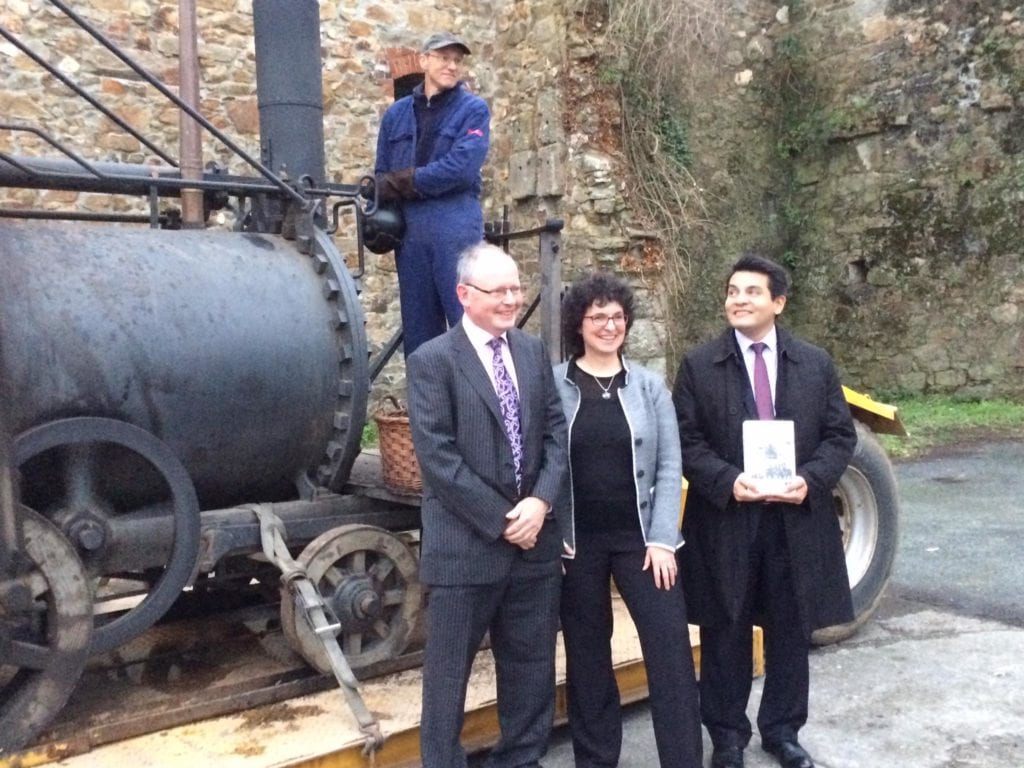 Book launch with the Peruvian Ambassador to UNESCO Cornish in Latin America book launch