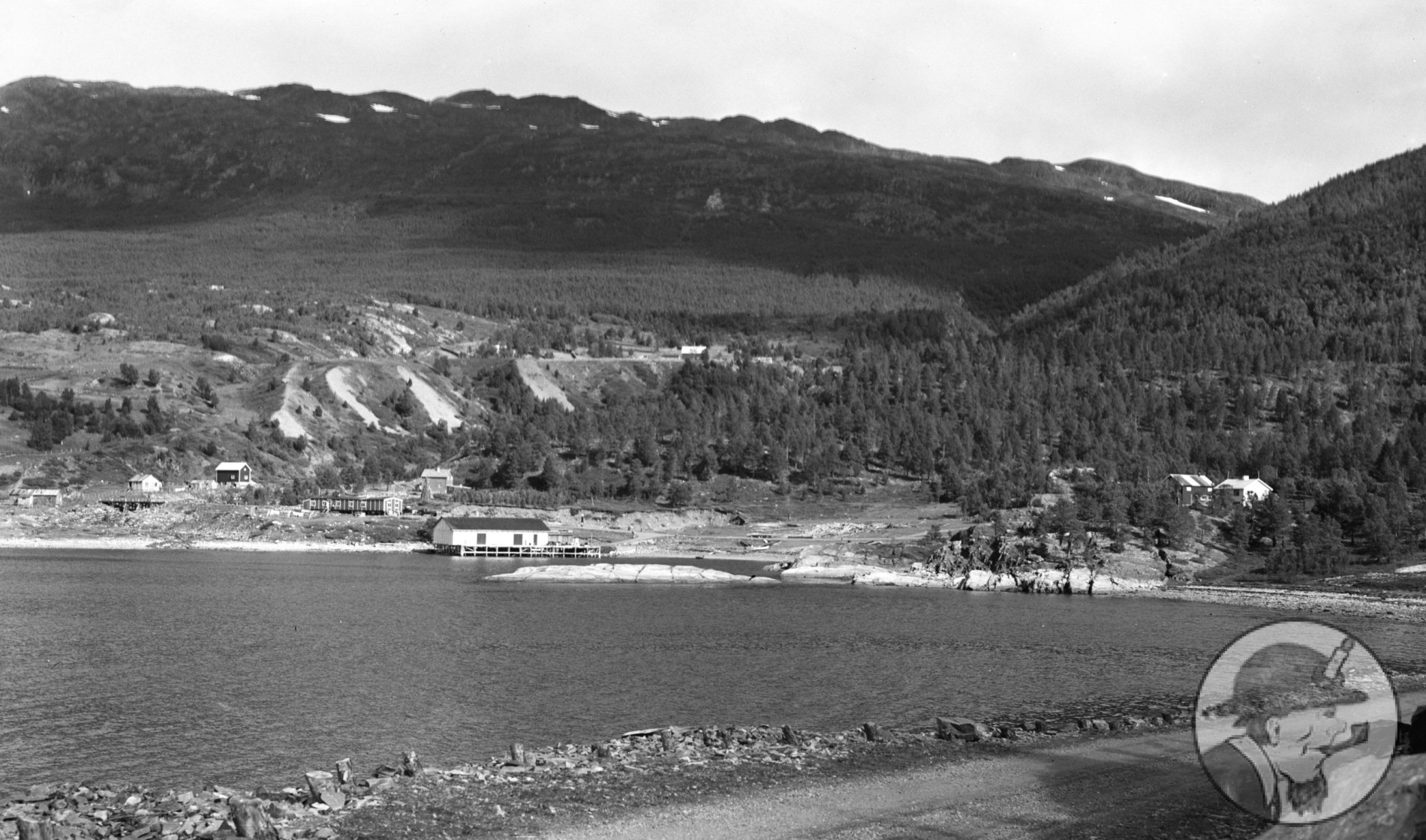 Kjækan, Kvænangen mines, Norway, 1951