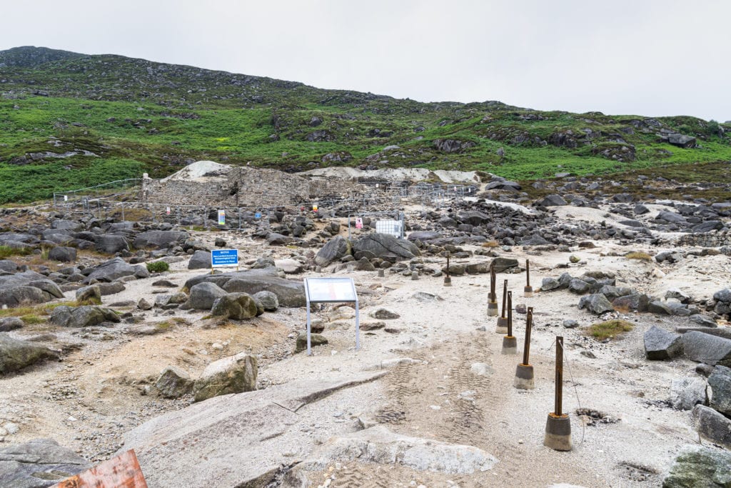 Hero mine, glendasan lead mines, wicklow, Ireland conservation works