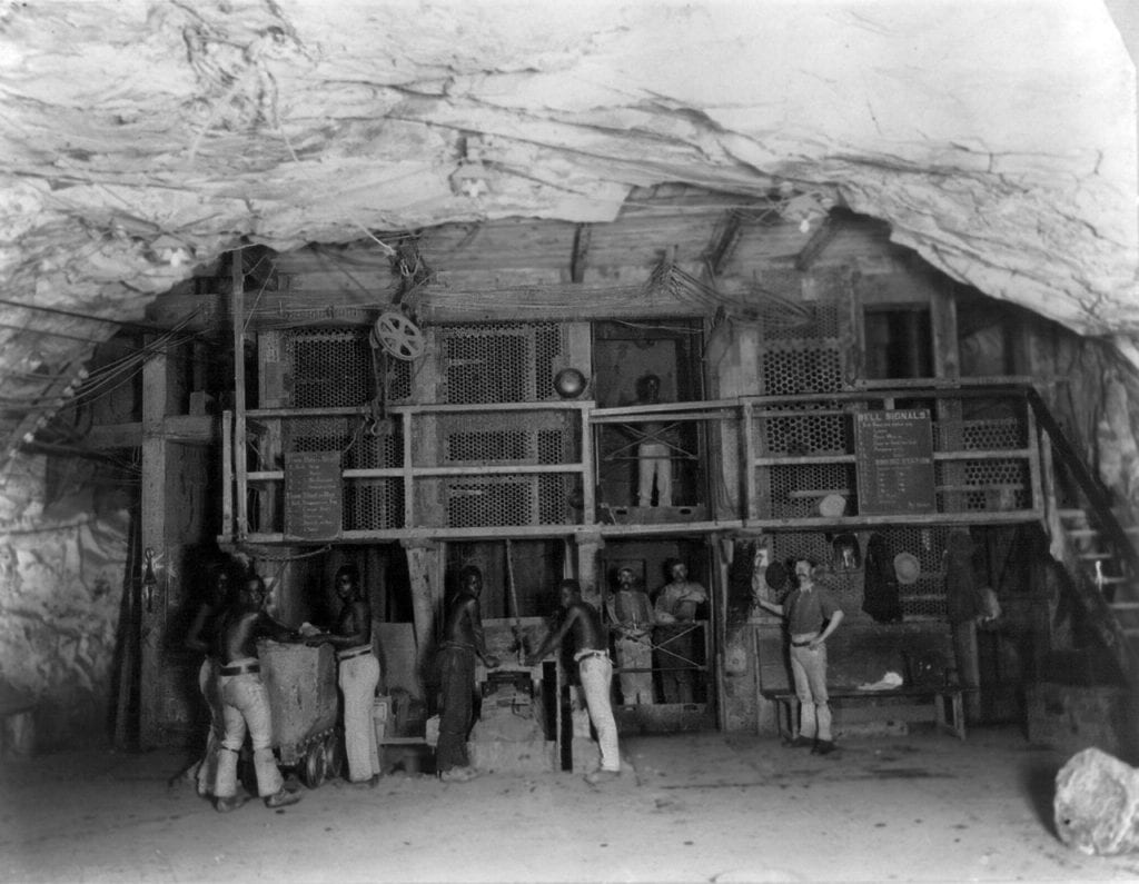 Kimberley Mine skipway, South Africa