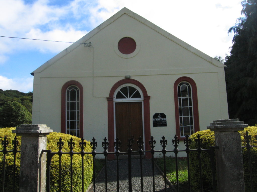 Wesleyan Methodist Chapel built in Avoca c.1857/8