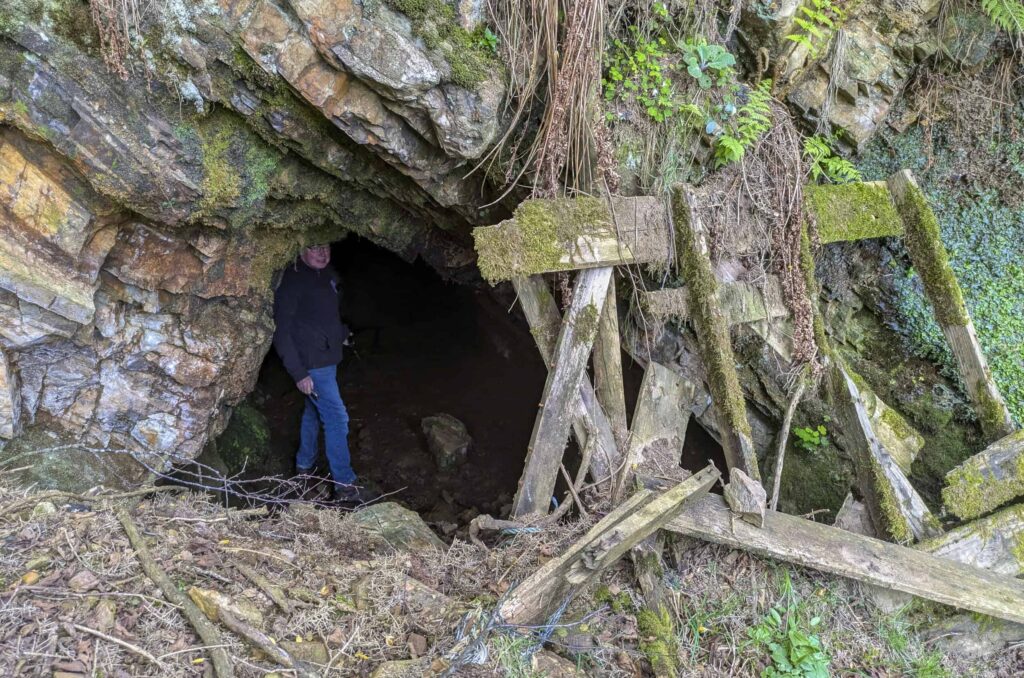 Entrance to western adit, Glentogher Mine, Donegal, Ireland