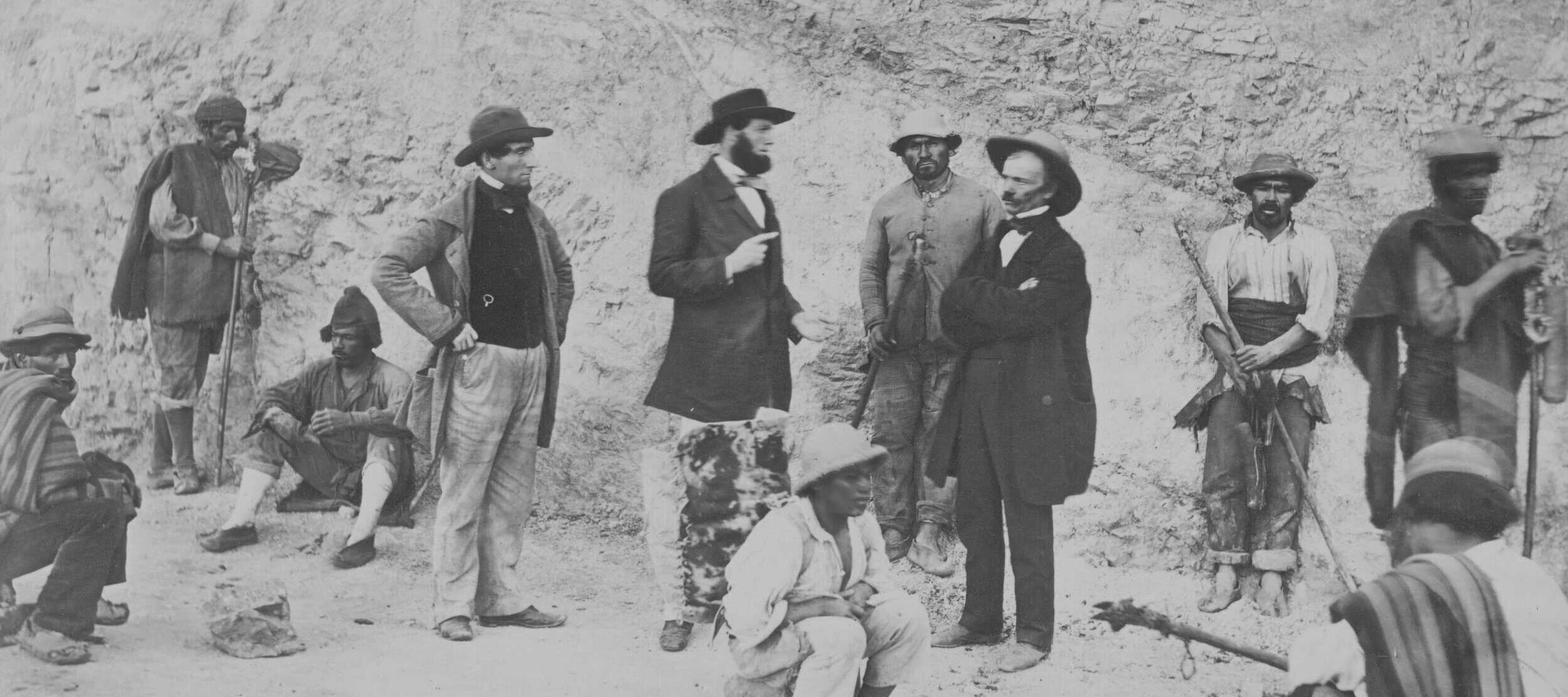 El Pique Mine, Tamaya, Coquimbo, Chile 1860