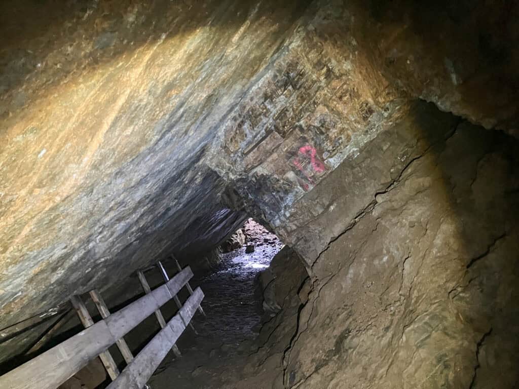 Western adit, Glentogther Mine, Donegal, Ireland
