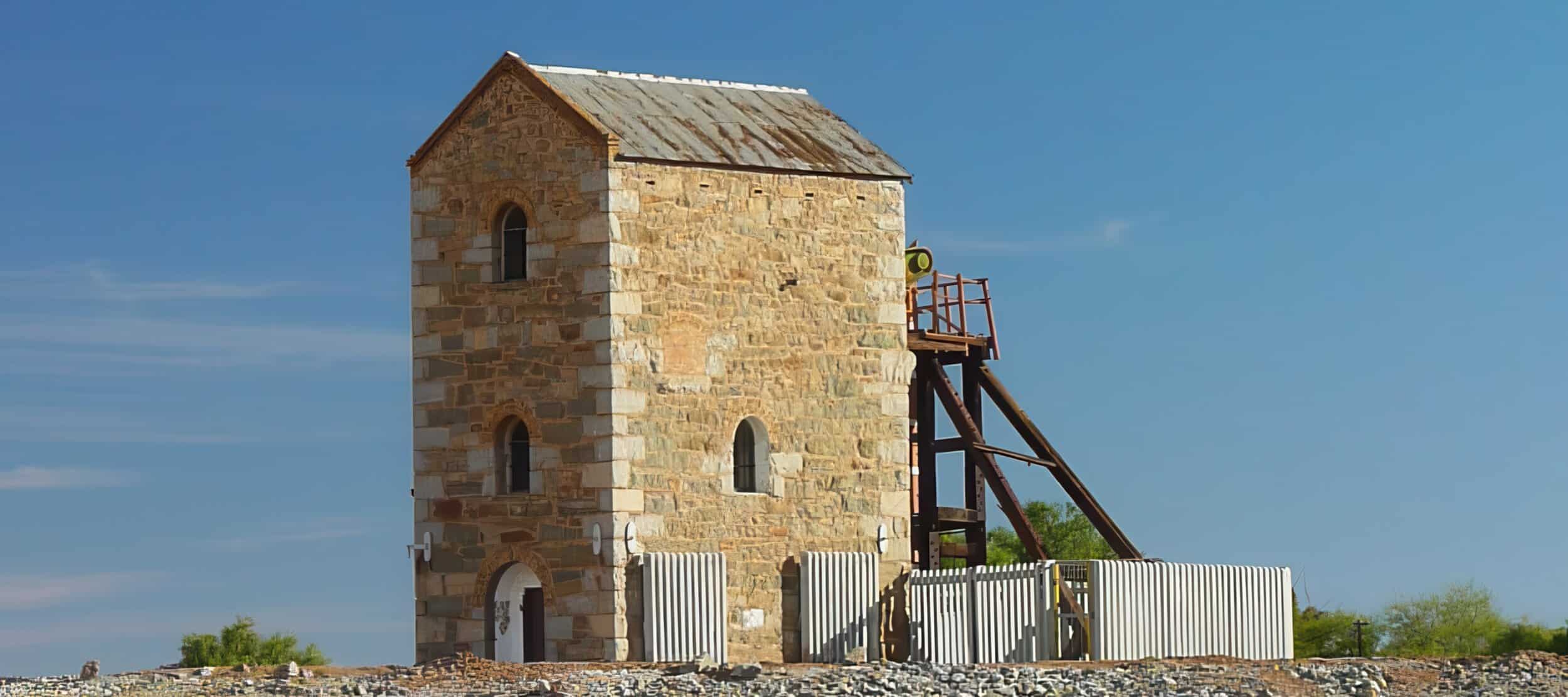 O'okiep engine house, Namaqualand, South Africa