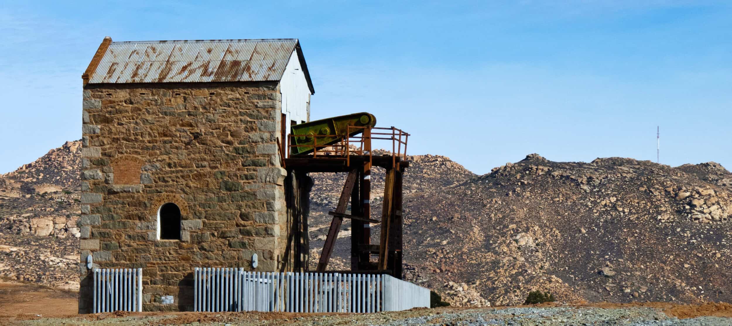 O'okiep engine house, Namaqualand, South Africa
