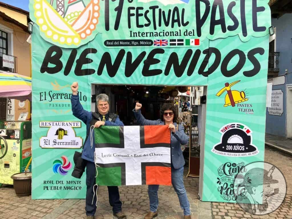 Sharron Schwartz presenting a talk in Redruth Attending the 17th Paste Festival in Real del Monte