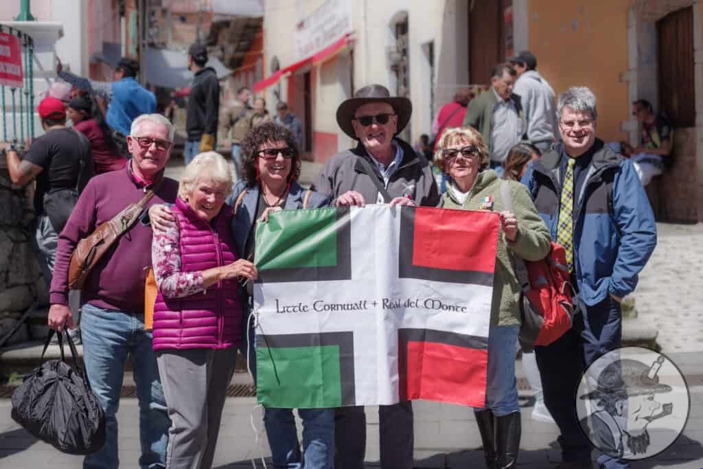 The Redruth Twinning delegation at the 17th Paste Festival Real del Monte