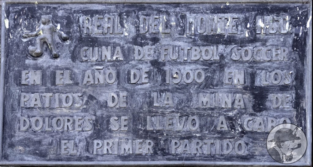 Football Plaque, Real del Monte