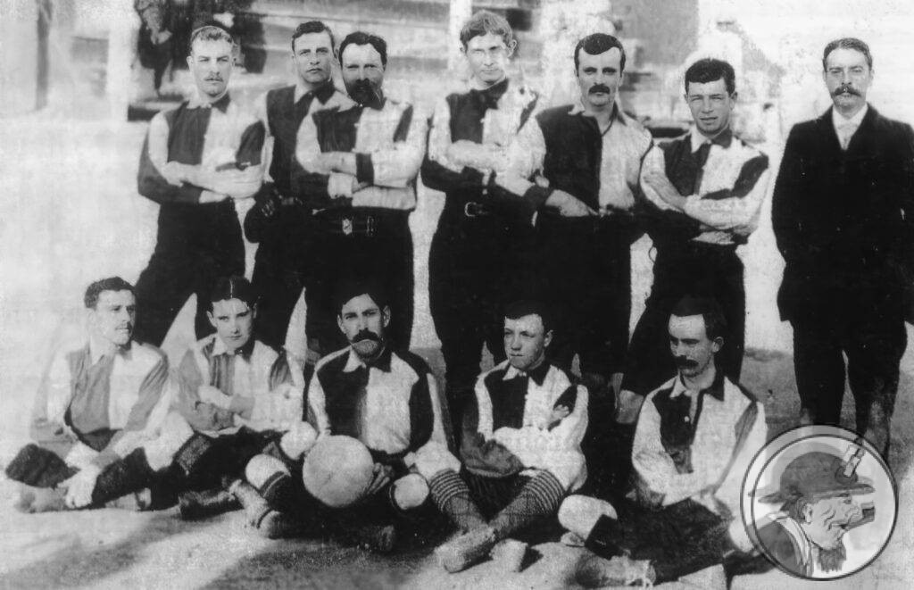 Cornish miners and football in Mexico. Early photo of Pachuca Athletic Club football team