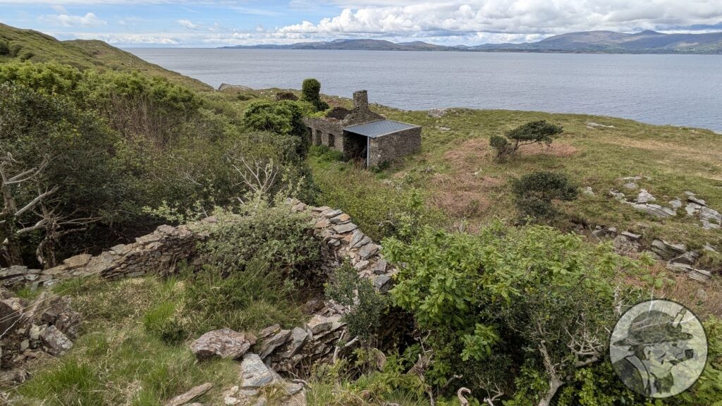 Killeen Mine showing mineworkers' cottages