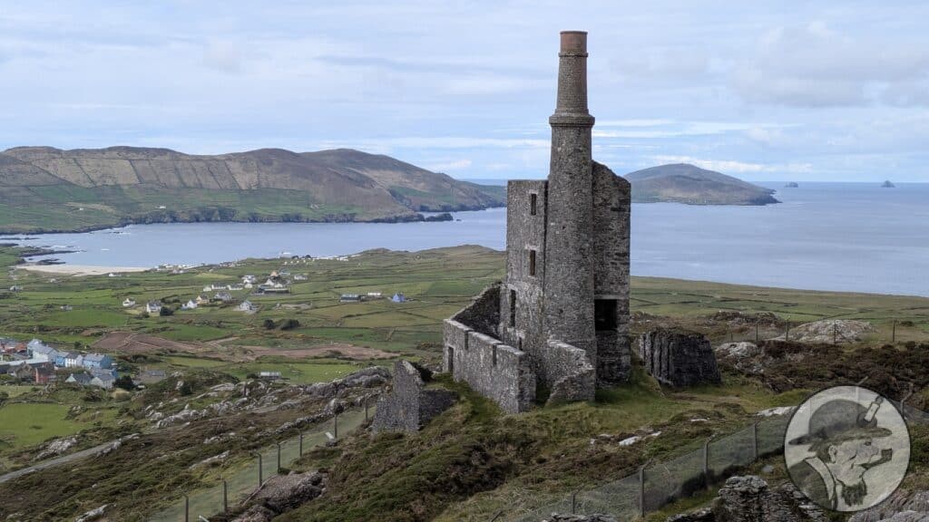 The restored Cornish-type engine house at Mountain Mine, Allihies, Co. Cork Allihies