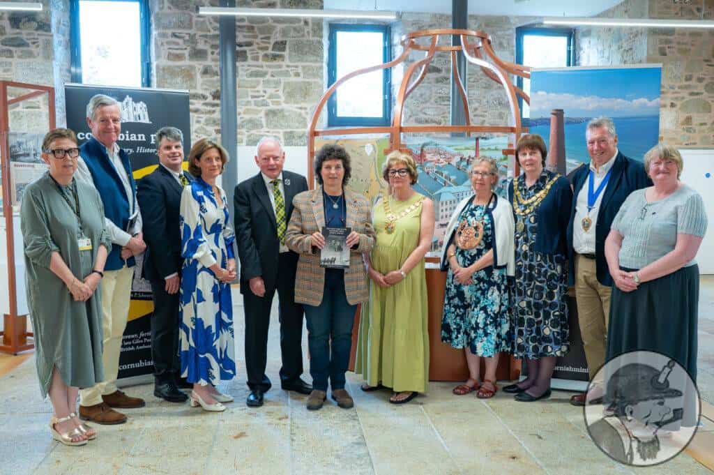 Dignitaries at the launch of the Great Trek book. Bex Chamberlain