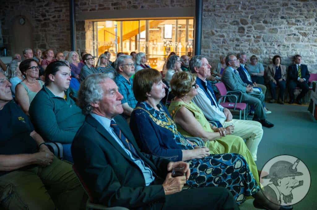 Audience at the Great Trek book launch, Kresen Kernow Bex Chamberlain