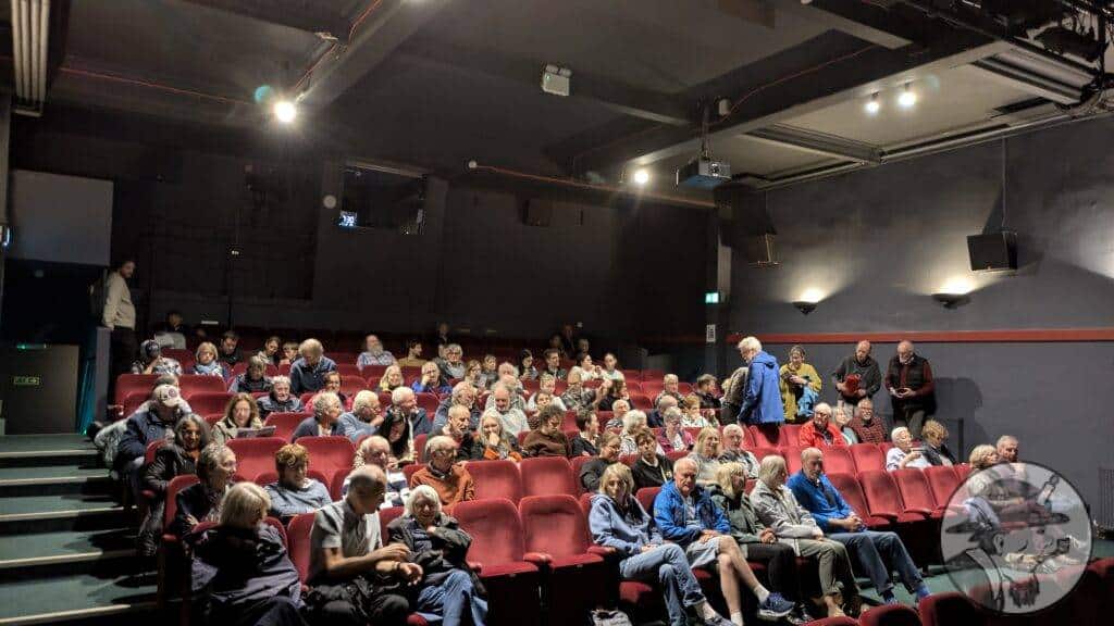 The bijou theatre, the Poly at Falmouth, venue for The Director's Cut of the Great Trek documentary