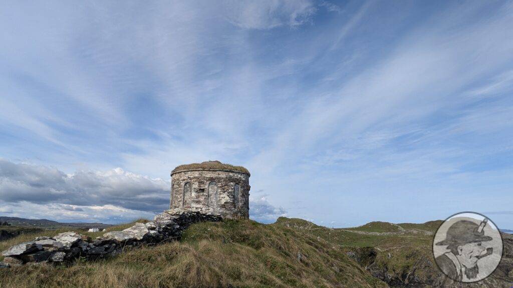 Sharron Schwartz presenting a talk in Redruth New Crookhaven Powder House